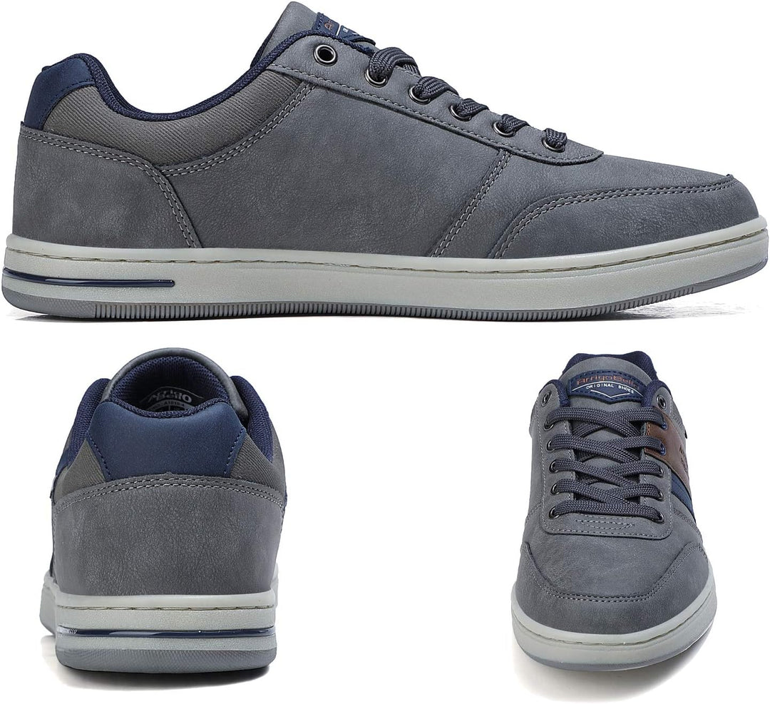 ARRIGO BELLO Freizeitschuhe Herren Sneaker PU Leder Walkingschuhe Atmungsaktive Athletic Formal Clas