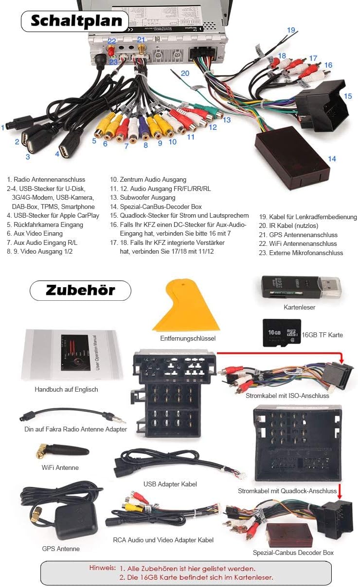 Erisin Android 10.0 Autoradio mit GPS Navi Für Audi A3 S3 RS3 RNSE-PU Bluetooth WiFi DAB+ OBD2 TPMS