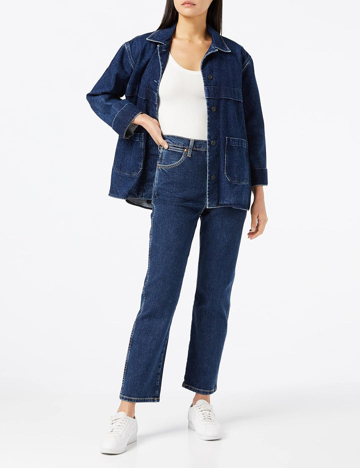 Wrangler Damen Wild West Jeans 30W / 32L Dunkelblau (Canyon Lake), 30W / 32L Dunkelblau (Canyon Lake