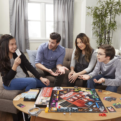 Monopoly Dreiecks, Gesellschaftsspiel, Brettspiel für die Familie, französische Version, ab 8 Jahren