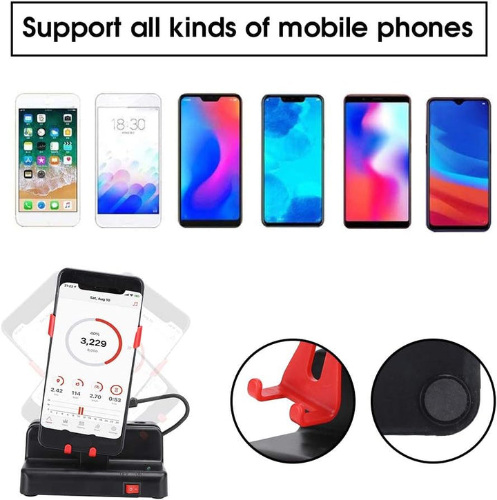 Telefon-Schaukelgerät, Kunststoff-Telefon-Shaker, Automatisches Schaukelgerät, USB-betrieben, Links-