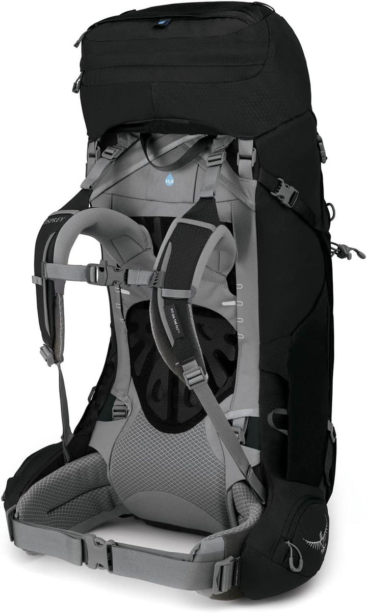 Osprey Ariel 55 Trekkingrucksack für Frauen Schwarz XS-S, Schwarz XS-S