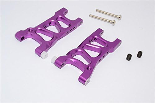 G.P.M. HPI Sport 3 Flux Tuning Teile Aluminium Rear Suspension Arm - 1Pr Set Purple