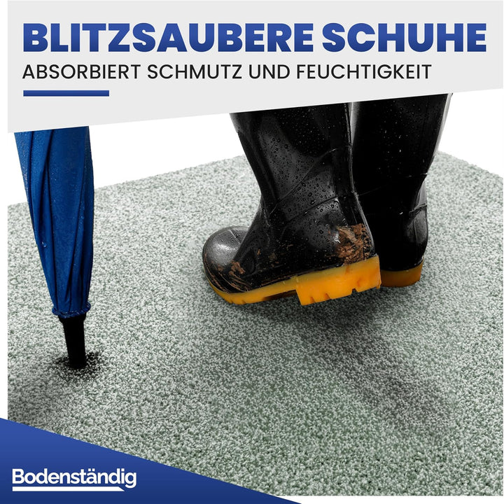 Mibao Fussmatte innen - flauschig &amp; saugstark - Schmutzfangmatte | Soft Step 2.0 - Fussmatte innen 4