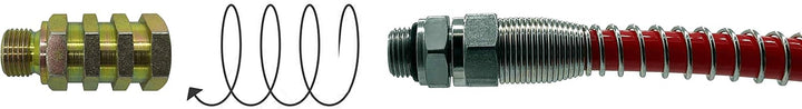 Handgriff Set Verlängerung für Kupplungskopf Griff Luftkupplung Satz LKW M16x1,5