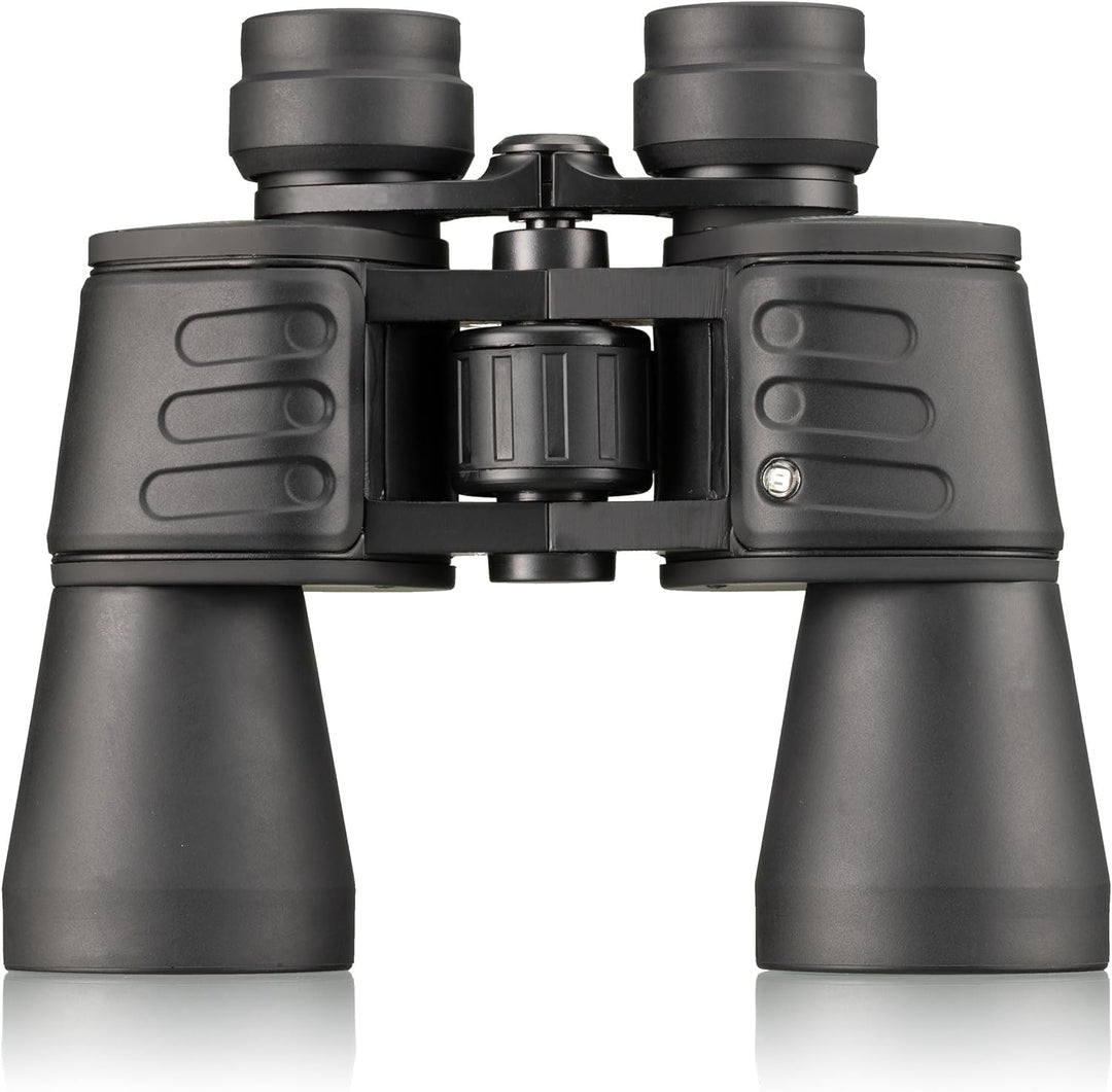 Bresser Fernglas Hunter 10x50 mm mit Prismen aus vollvergütetem BK-7 Glasmaterial, faltbaren Augenmu