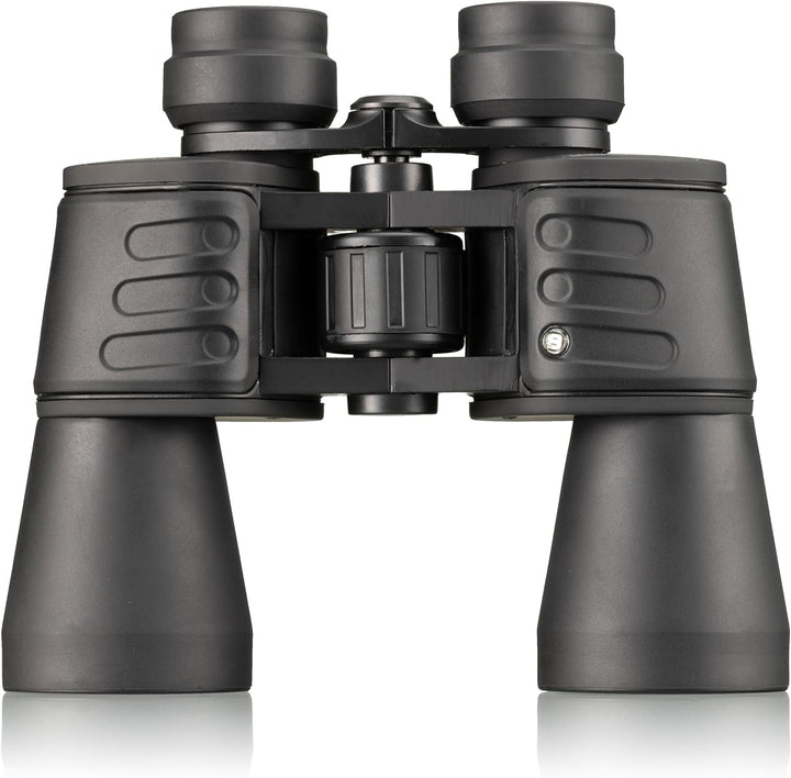 Bresser Fernglas Hunter 10x50 mm mit Prismen aus vollvergütetem BK-7 Glasmaterial, faltbaren Augenmu