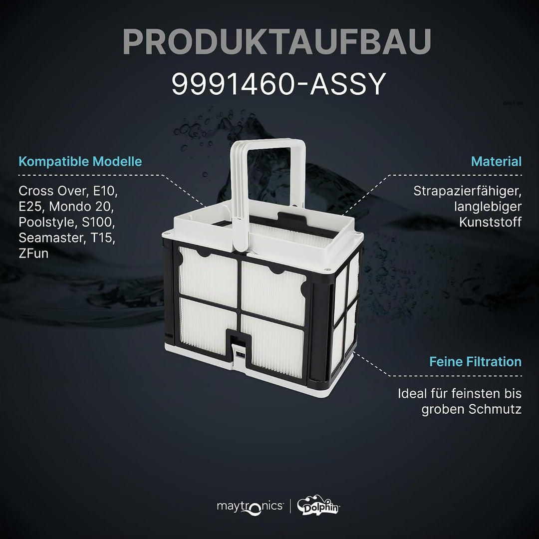 Dolphin Original Ersatzteil – ultrafeiner Filterkorb – Teilenummer 9991460-R1