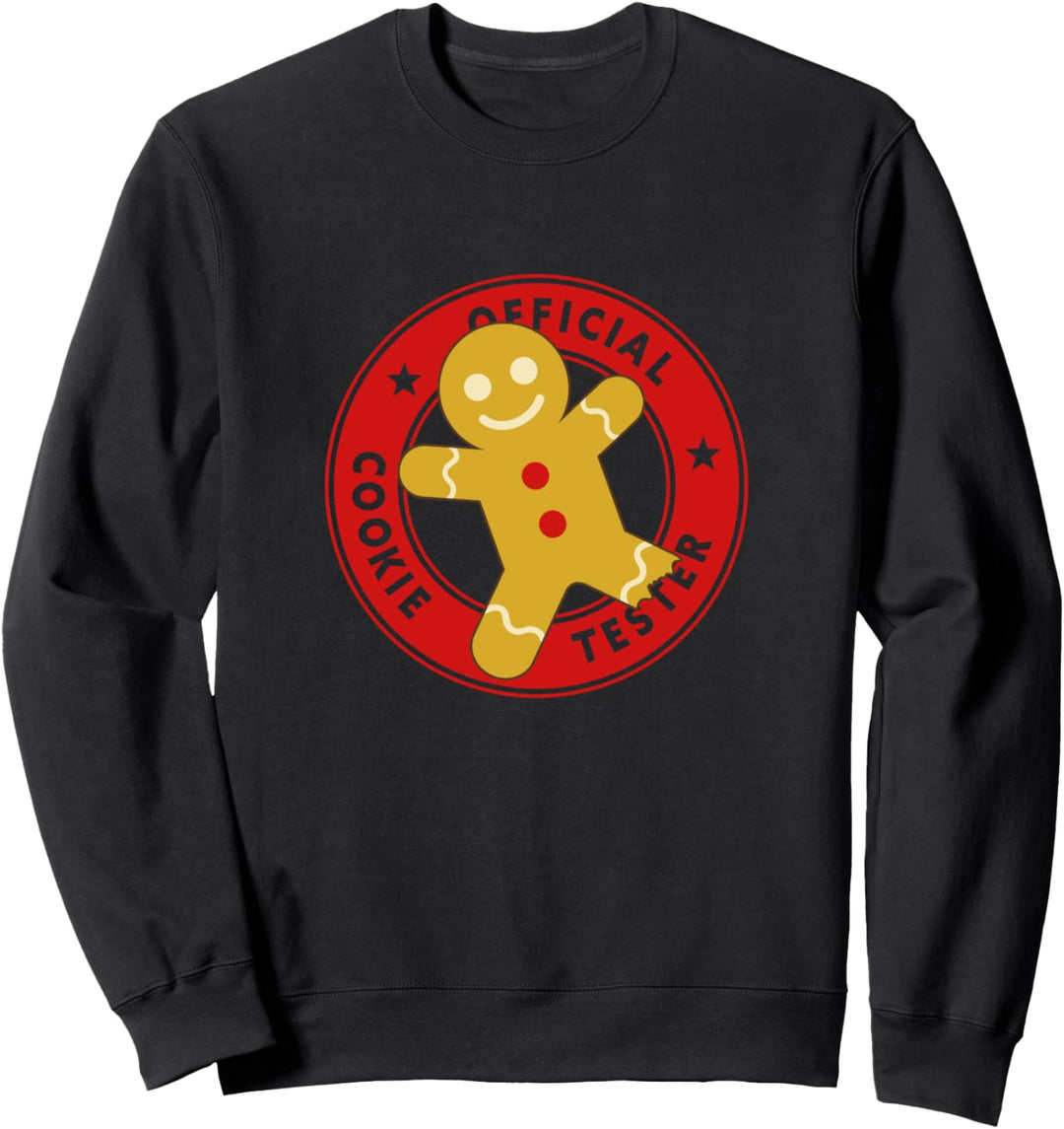 Offizieller Plätzchen Tester Weihnachten Christmas Sweatshirt