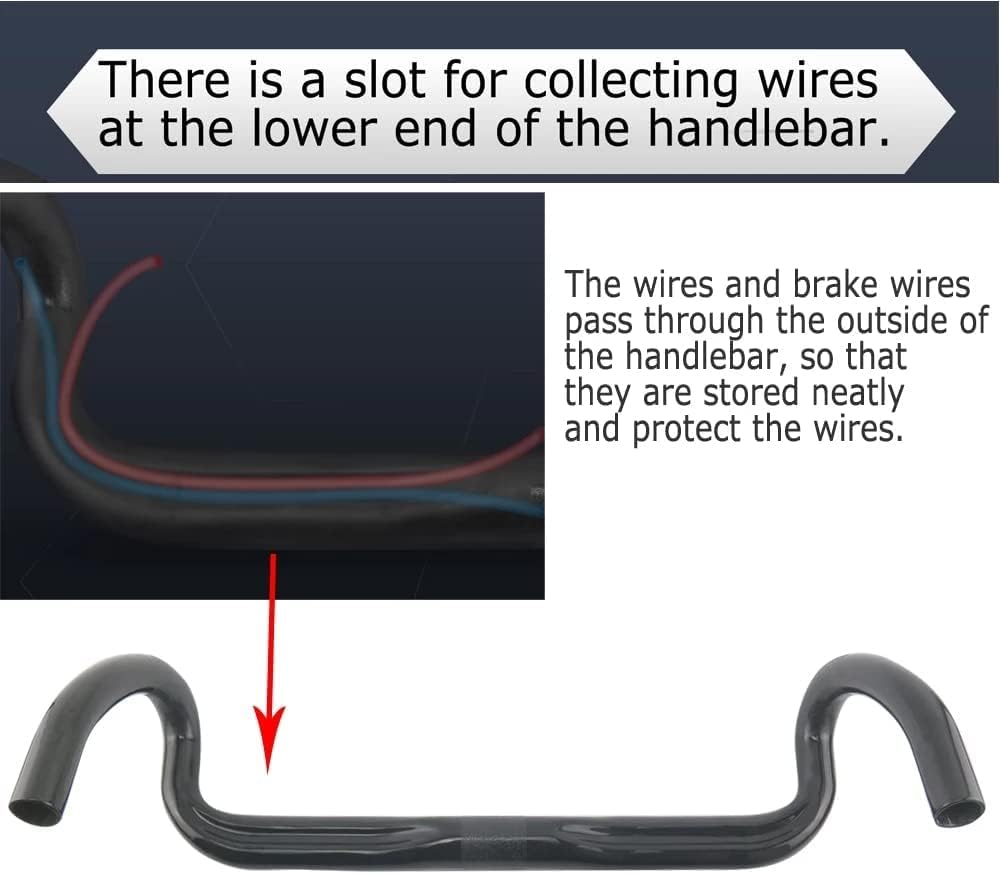 Alfa Pasca lenker 31,8 rennrad carbon lenker rennrad 420mm aero lenker rennrad UD Matte 31.8*420mm,