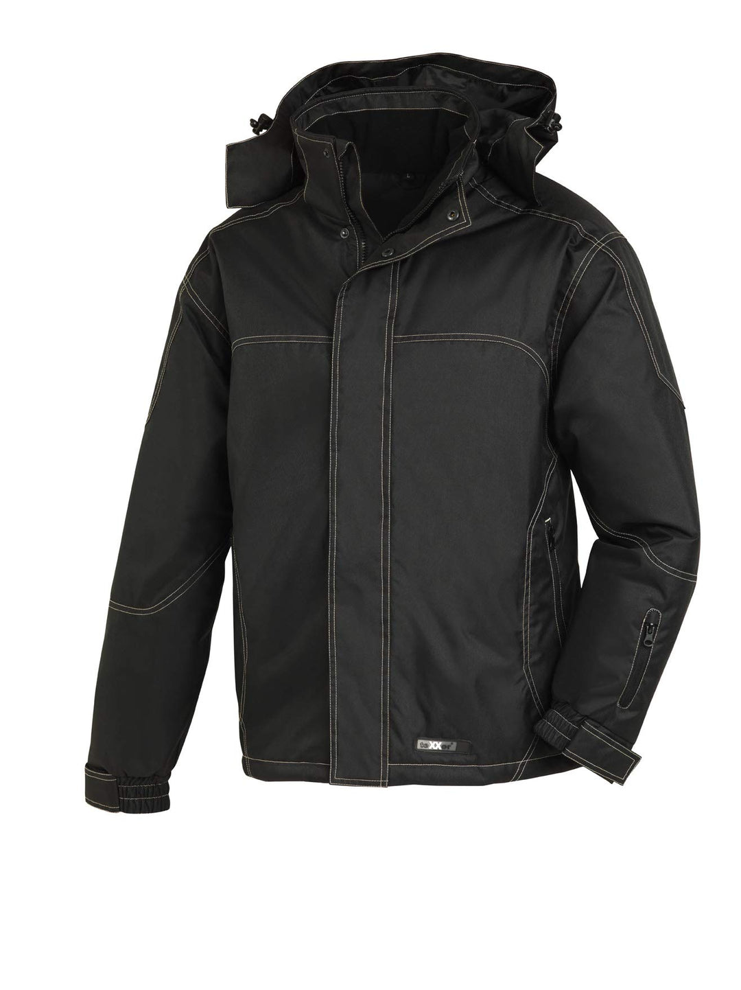 teXXor Winterjacke Aspen, gefütterte Arbeitsjacke wind und wasserabweisend XL, schwarz, 4137 XL Schw
