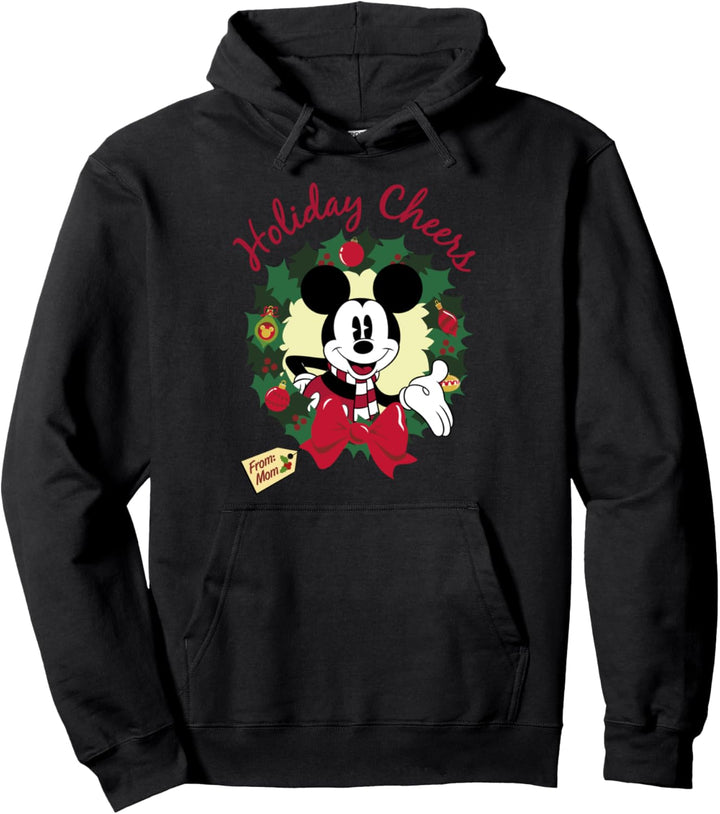 Disney Mickey And Friends Weihnachten Holiday Cheers Mom Pullover Hoodie