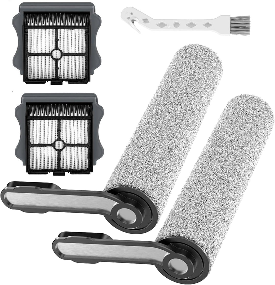Ersatzbürstenrolle und HEPA-Filter für Tineco Floor One S5 Combo, Zubehör für Nass- und Trockensauge