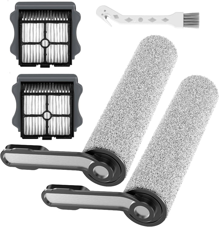 Ersatzbürstenrolle und HEPA-Filter für Tineco Floor One S5 Combo, Zubehör für Nass- und Trockensauge