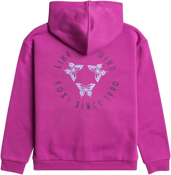Roxy Mädchen Wildest Dreams Zipped Sweatshirt (1er Pack) 14 Jahre Vivid Viola, 14 Jahre Vivid Viola