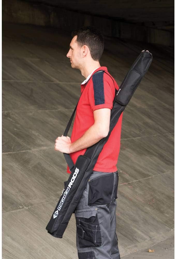 C.K MightyRods Tasche für 10m Kabelstangen und 3.3m Werkzeugkoffer Set, Werkzeugtasche für Einziehst