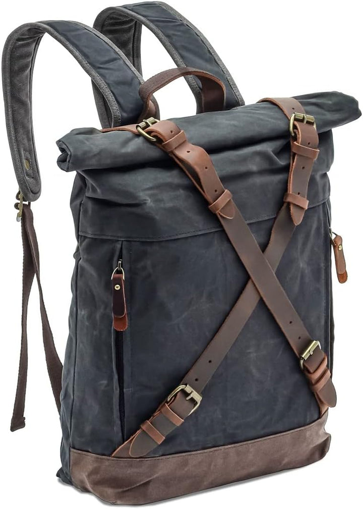 Rucksack für Chopper/Custombike Craftride CR3 schwarz CB26615