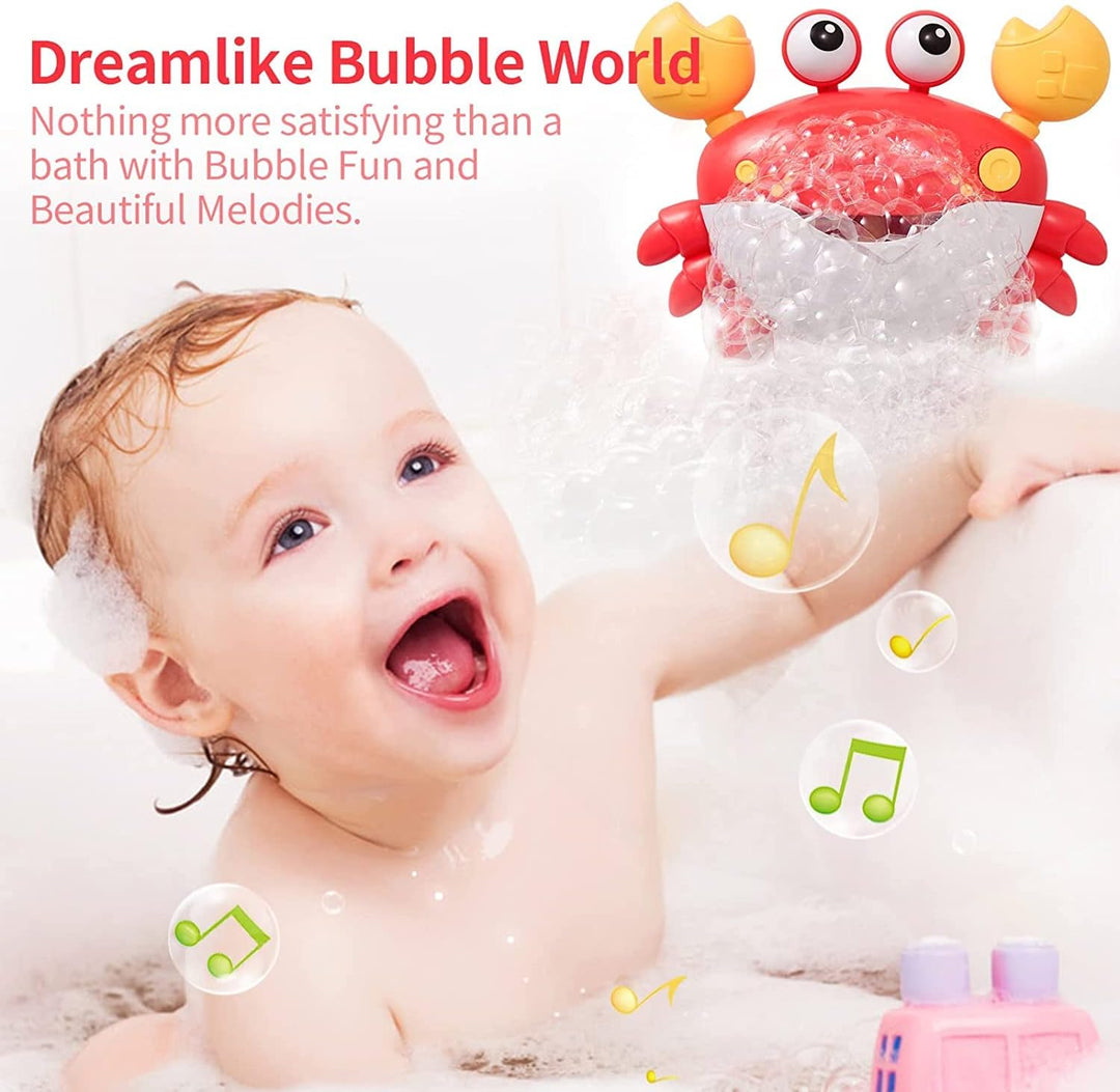 Badewannenspielzeug, Krabbe Badespielzeug Bubble Mit Musik, Badespielzeug Baby, Badewanne Spielzeug