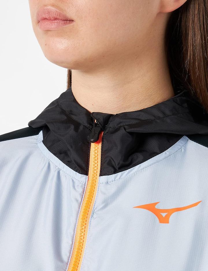 Mizuno Damen Kapuzenjacke Jacke M Heather, M Heather