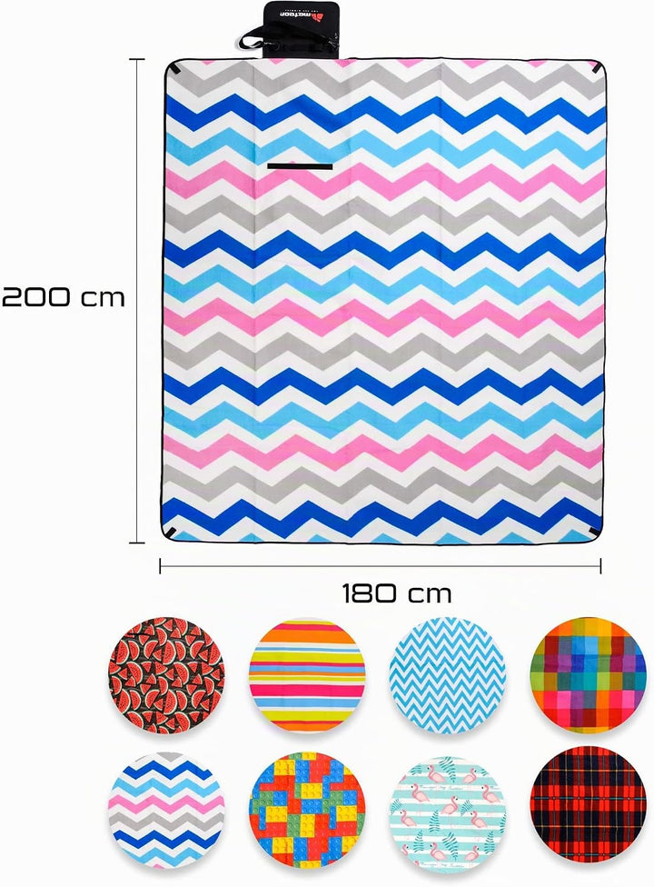 meteor Picknickdecke Stranddecke wasserdichte sanddichte tolle Picknick-Matte Fleece Draussen Decken