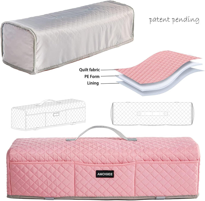 AMOIGEE Gepolsterter Staubschutz, kompatibel mit Cricut Maker, Cricut Maker 3, Explore Air 2, Cricut