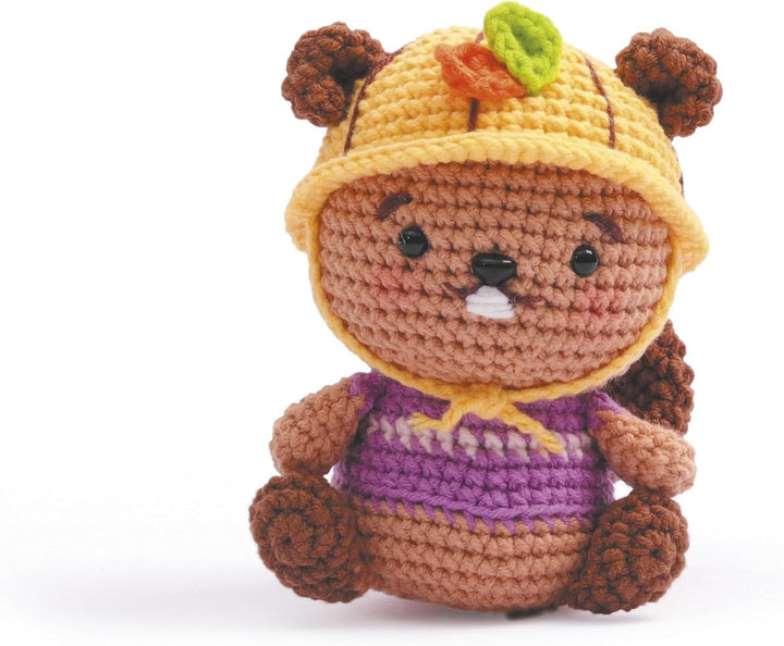 Biber Amigurumi Set häkeln