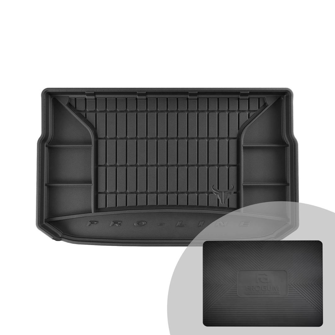FROGUM ProLine 3D Gummimatte Exklusive Auto Kofferraummatte Kofferraumwanne für Renault Captur II ab