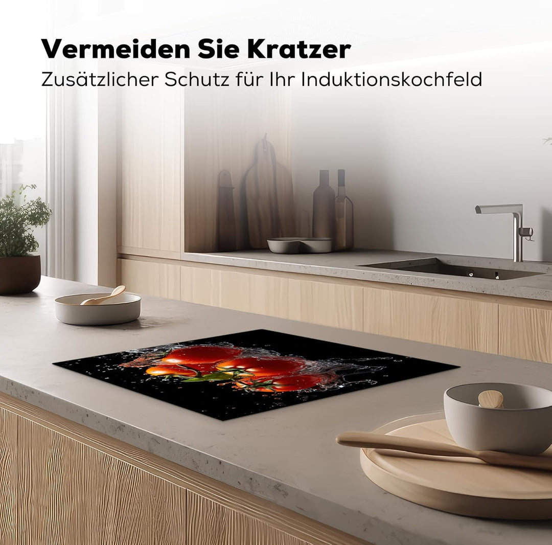 KitchenYeah© Herdabdeckplatte Einteilig Abdeckplatten Cerankochfeld Abdeckung Ceranfeld Herdplattena