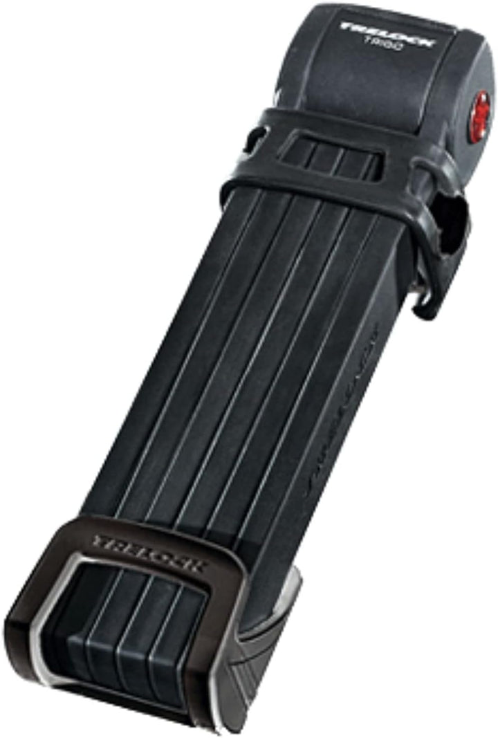 Trelock FS 300 Trigo 85 cm Faltschloss Level 3 Schwarz inkl. Fahrradklingel