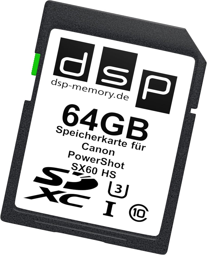 64GB Ultra High Speed Speicherkarte für Canon PowerShot SX60 HS 64GB Ultra Highspeed, 64GB Ultra Hig