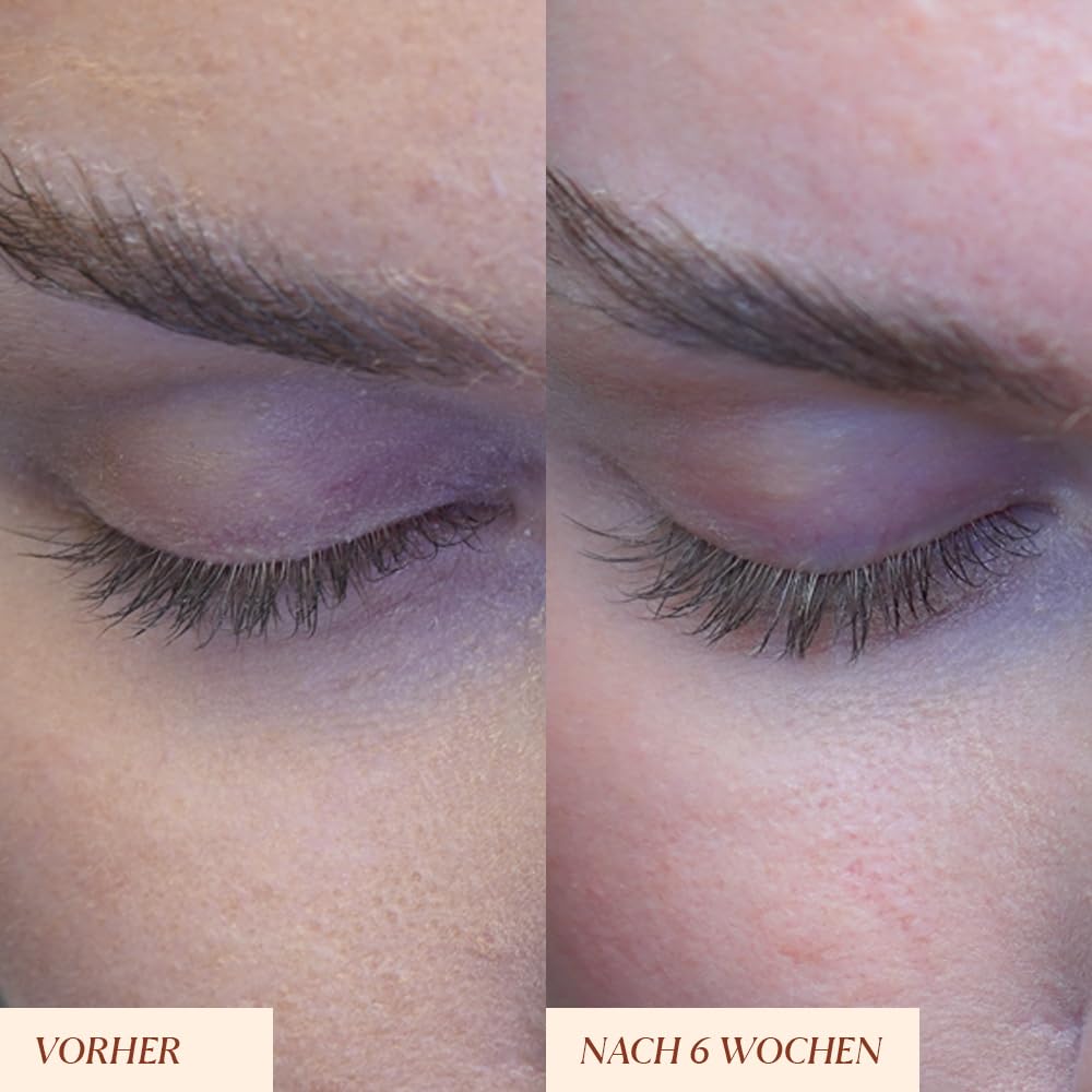 JUNGLÜCK Peptide Wimpernserum Ohne Hormone - Vegan | Für lange und dichte Wimpern und schöne Augenbr