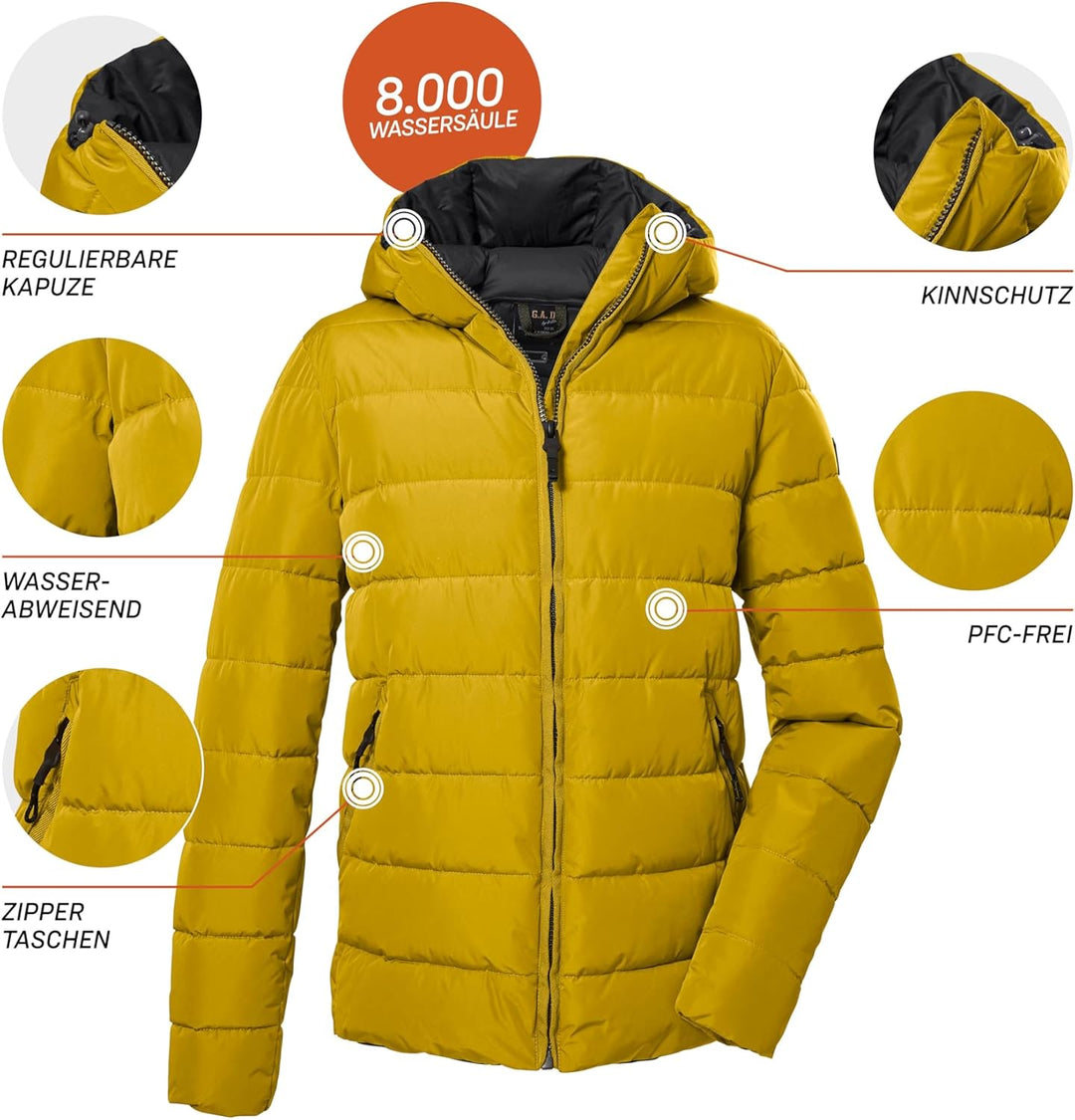 G.I.G.A. DX Herren Gw 10 Mn Qltd Jckt Steppjacke mit Kapuze/Funktionsjacke ist wasserabweisend XL Se