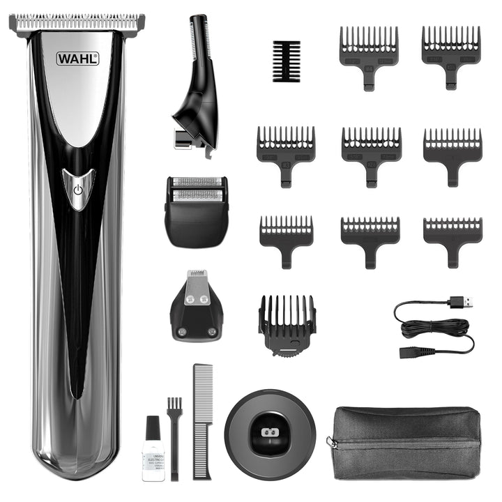 WAHL Elite Groom, Ganzkörper-Trimmen, abwaschbare Aufsätze, Ohr- und Nasenhaar Entfernung, langlebig