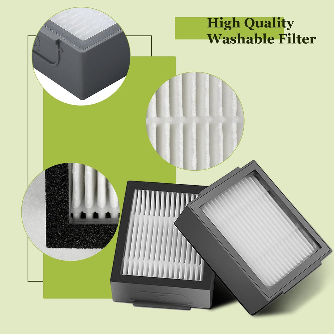 Ersatzteile Zubehör für iRobot Roomba i1+ i2+ i3+ i4+ i5+ i6+ i7+ i8+ j5+ j6+ j7+ j8+ (Nicht für Com