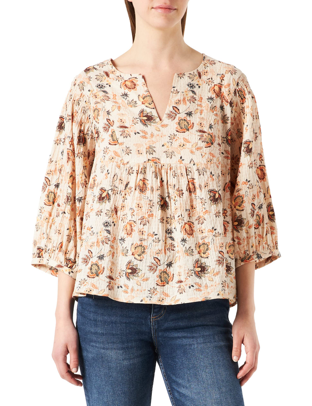 PART TWO Damen Pipw Bl Relaxed Fit Bluse, 30 Arabeske Ornament-druck