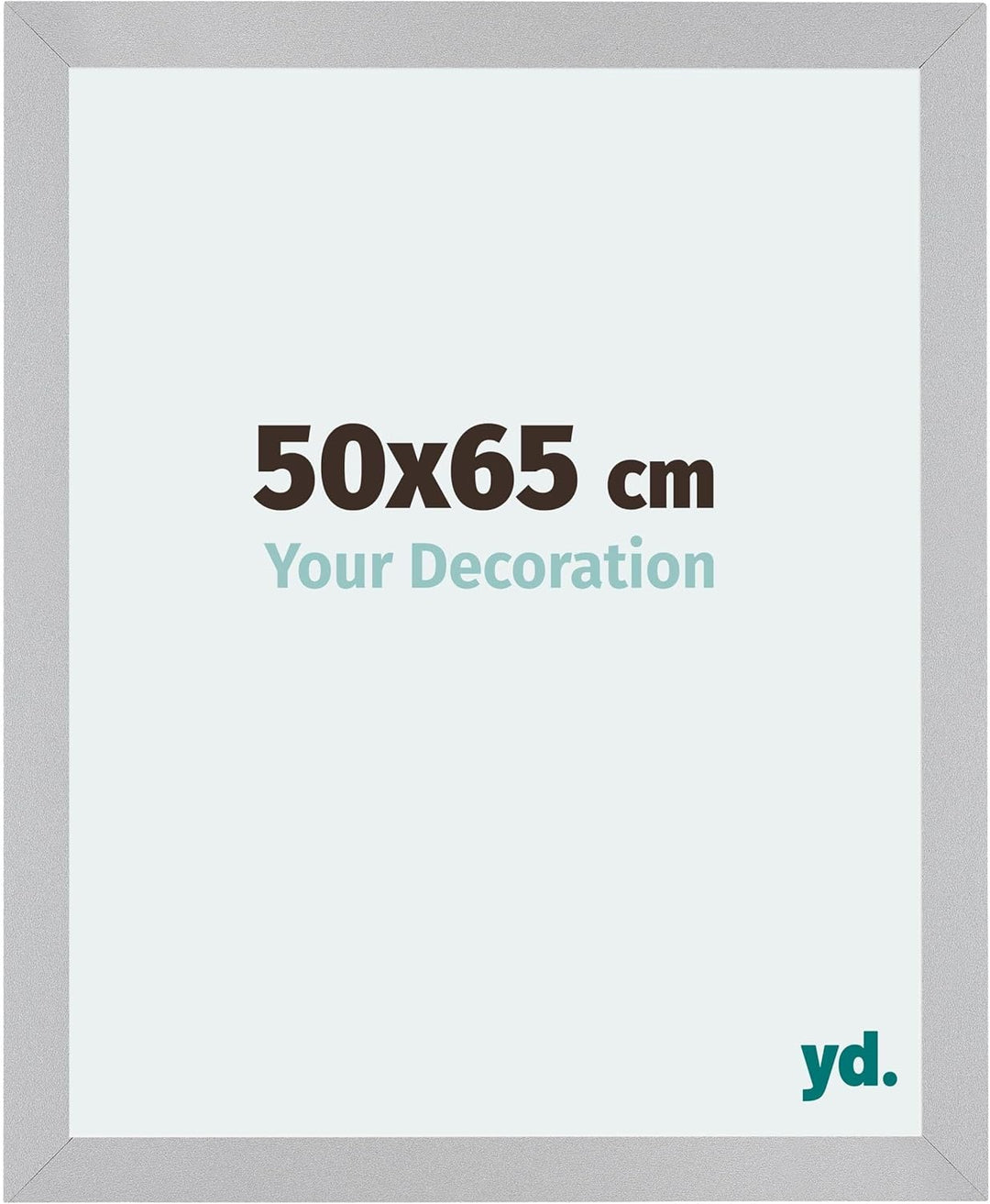 yd. Your Decoration - Bilderrahmen 50x65 cm - Bilderrahmen aus MDF mit Acrylglas - Antireflex - Ausg