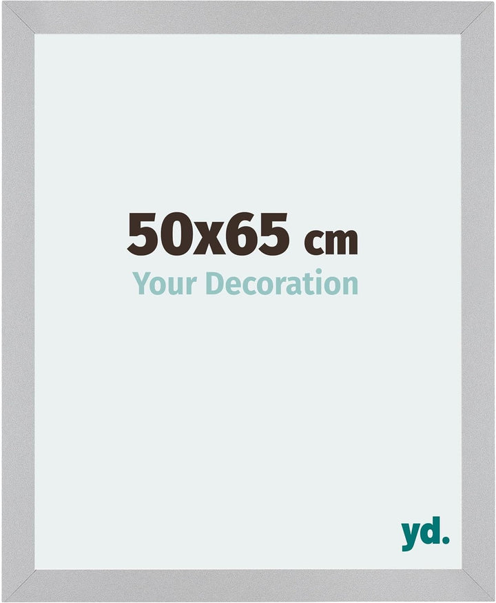 yd. Your Decoration - Bilderrahmen 50x65 cm - Bilderrahmen aus MDF mit Acrylglas - Antireflex - Ausg