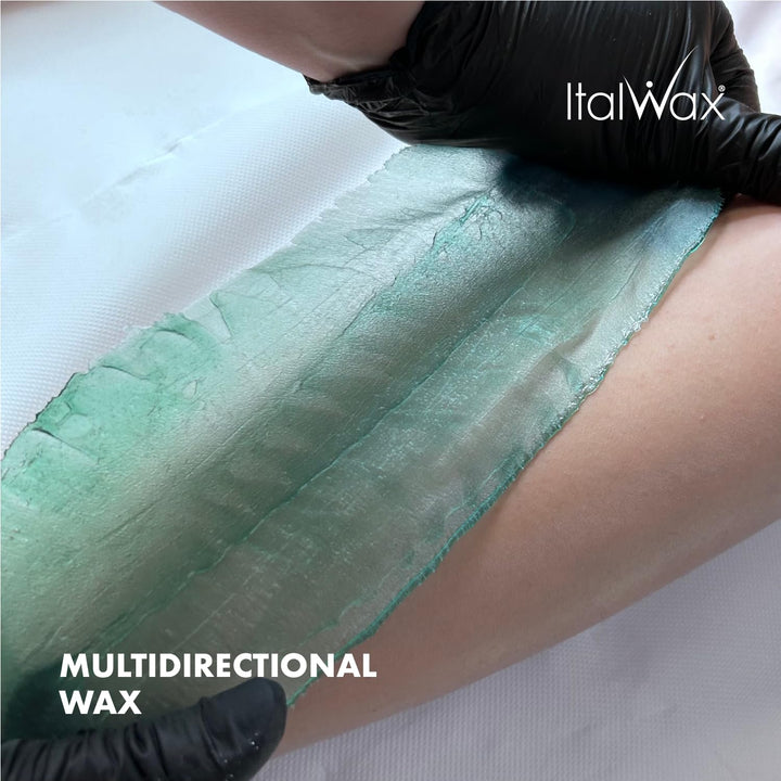 Italwax Azulene – 1Kg - Waxing Perlen für Haarentfernung - Natürliche Formulierung für alle Hauttype