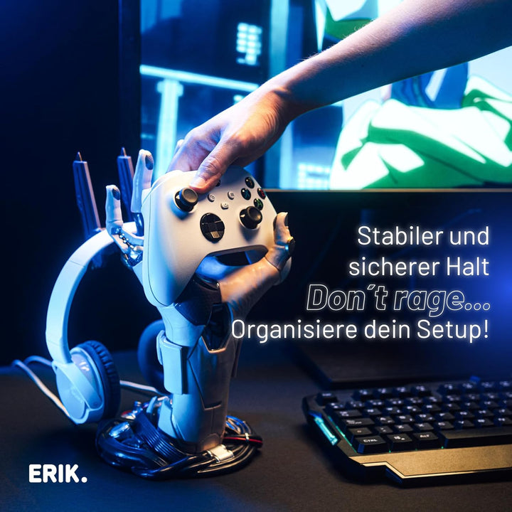 Grupo Erik Gaming Controller Halter Cyberpunk & Kopfhöre-Halterung | Coole Sachen für Teenager Mädch