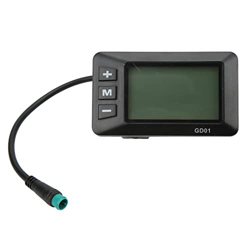 LCD GD01 Display, 36V 48V Elektrisches Display Wasserdichtes Elektrisches Display-Messgerät für 22,2
