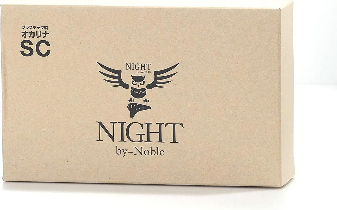 Night By Noble Kunststoff Okarina SC Schwarz (Sopran C Style), SC Schwarz