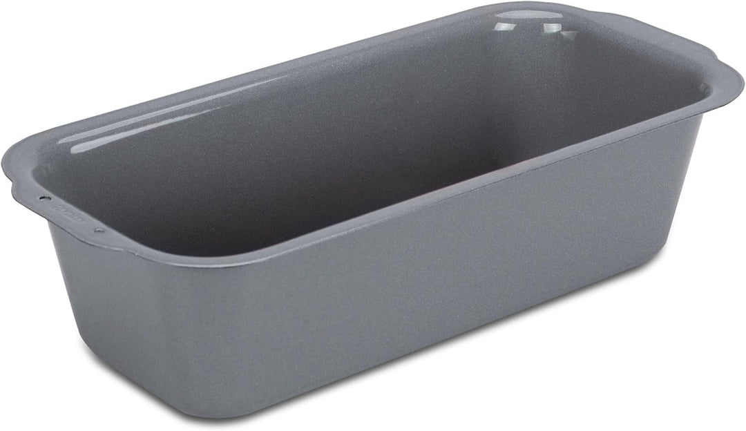 Städter we love baking silberne Brot-Back-Kastenform 16x11,5 cm - Höhe 7cm - aus Metall emailliert -