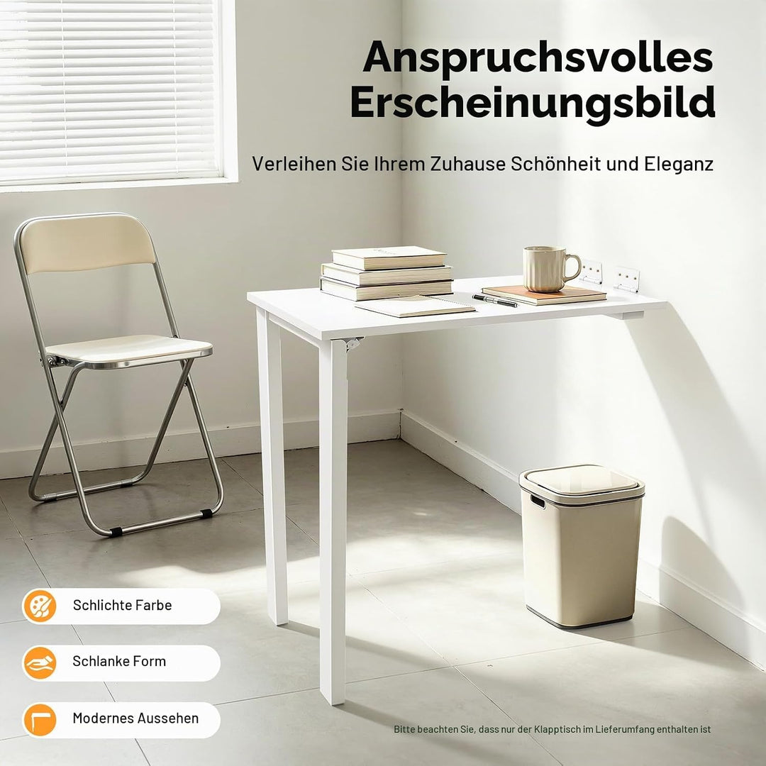 Wandmontierter Klapptisch Klappbarer Esstisch Wandklapptisch Küchentisch Platzsparender Wandtisch Wo