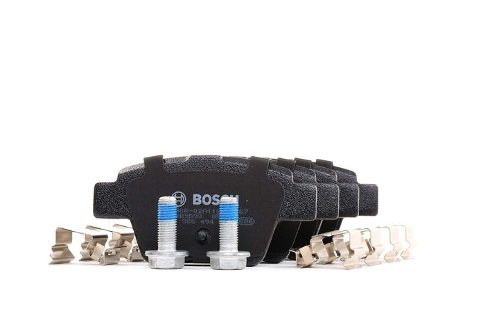 Bosch BP1009 Bremsbeläge - Hinterachse - ECE-R90 Zertifizierung - vier Bremsbeläge pro Set