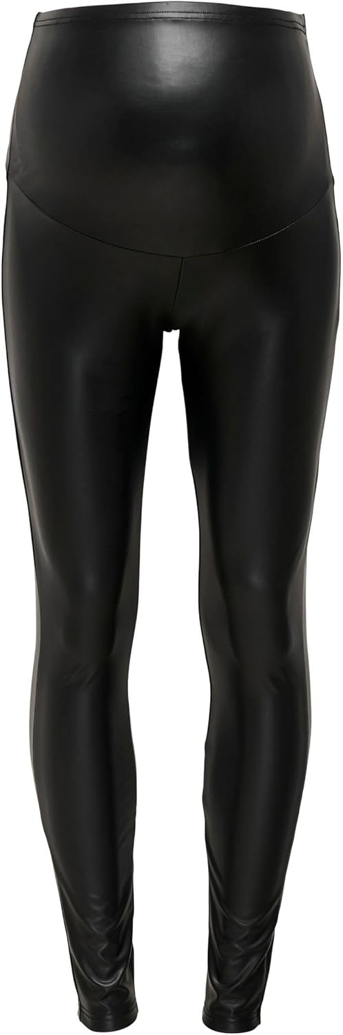 ONLY Damen Leggings Olmcool Coated Legging JRS XL Black 1, XL Black 1