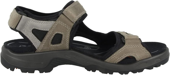 ECCO Herren Yucatan Sandal 41 EU Vetiver Wild Dove, 41 EU Vetiver Wild Dove