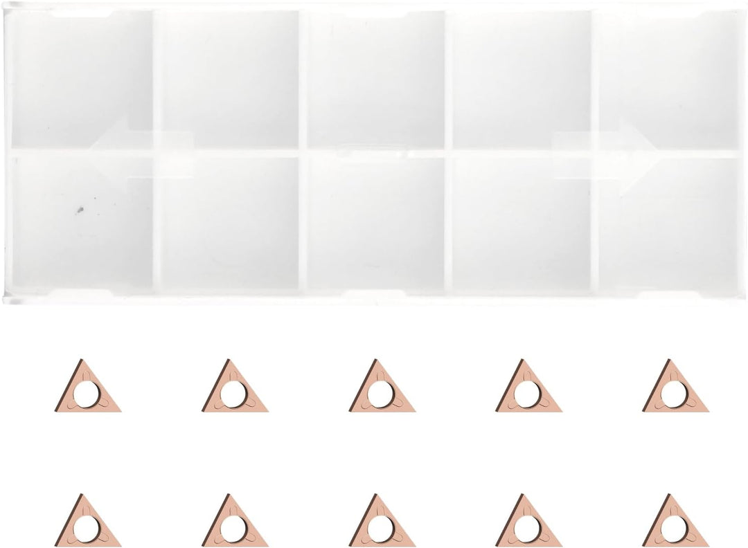 C-Typ Ersatzklingen, 10er Set C Angle Blade für Fasenmaschine, präzise Schneidklingen aus Hartmetall