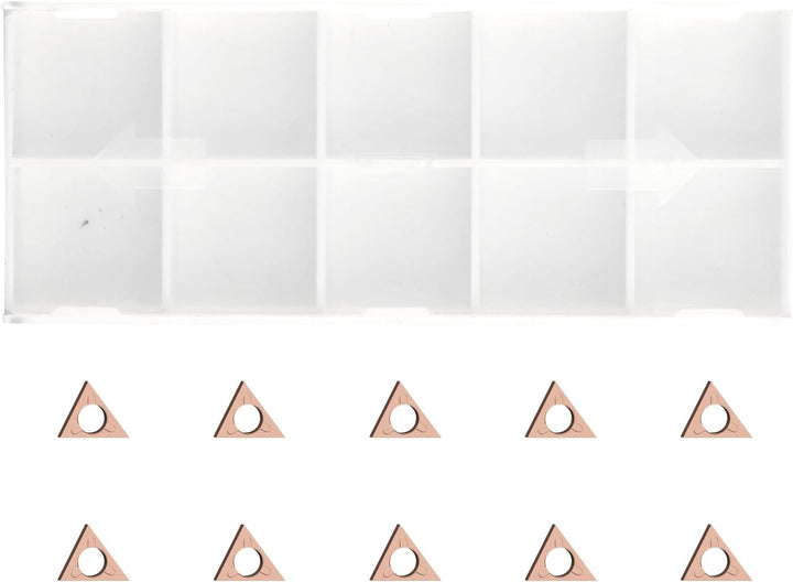 C-Typ Ersatzklingen, 10er Set C Angle Blade für Fasenmaschine, präzise Schneidklingen aus Hartmetall
