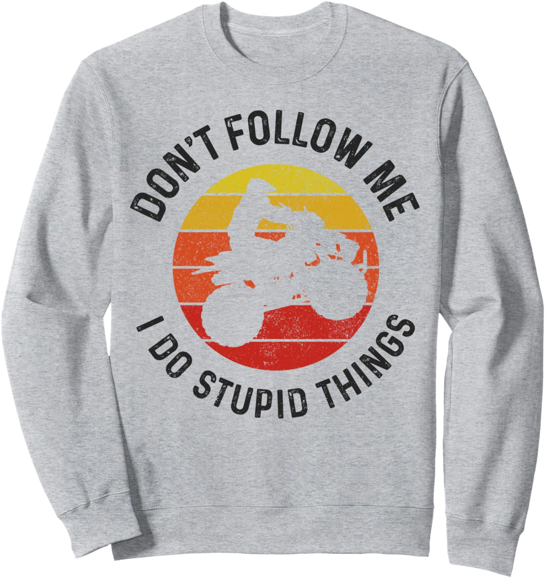 Quad Bike ATV Vintage Lustig Geschenk Sweatshirt