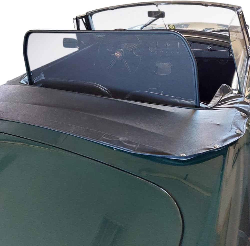 Aperta Windschott passend für MG MG B,RV8 MGB 100% Passgenau OEM Qualität Schwarz Windstop Windabwei